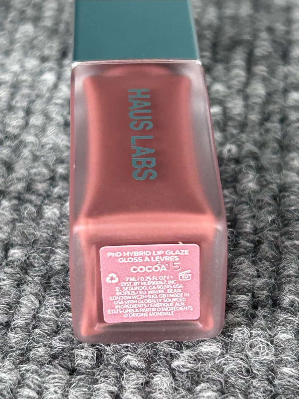 HAUS LABS by LADY GAGA -PHD Hybrid Lip Glaze in COCOA ~ Full Size .25fl oz